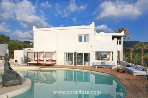 Poolseite des Haus