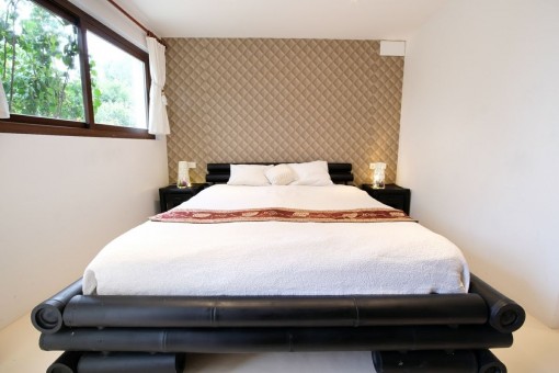 Zweites Schlafzimmer mit Doppelbett