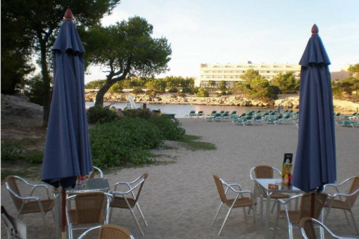 Restaurant in erster Meereslinie in Port des Torrent