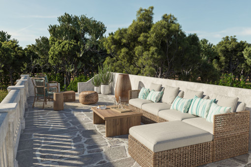 Dachterrasse