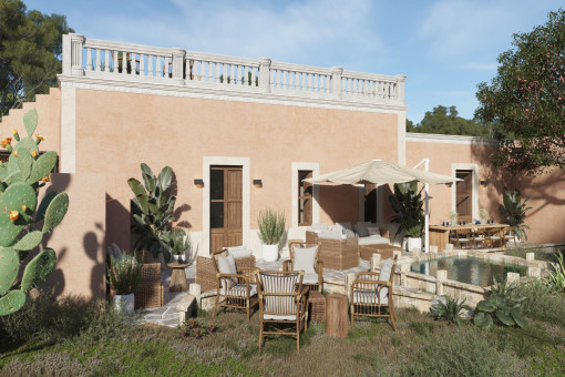 Terrassenbereich